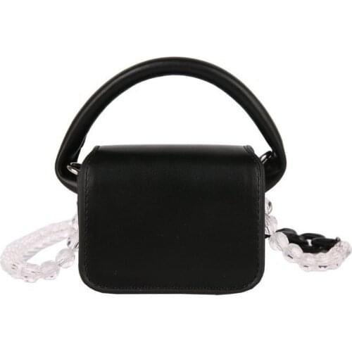 Shoulder Messenger Bag Portable Chain Bag Lipstick Bag 2021 New Womens Bag Mini Beaded Handbag Crystal Bead Crossbody Bag