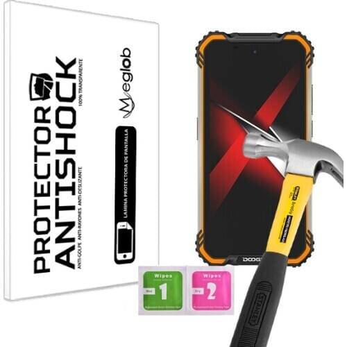 Screen protector Anti-Shock Anti-scratch Anti-Shatter compatible with Doogee S58 Pro