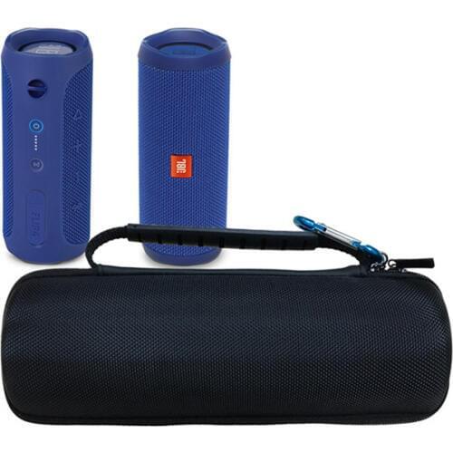 Hard Case Travel Carrying Storage Bag for JBL Flip 4 / JBL Flip 3 Wireless Bluetooth Portable Speaker. Fits USB Cable and Wall C