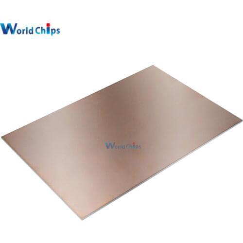 1Pcs 10*15CM FR4 1.5MM Thickness Double PCB Copper Clad Laminate Board
