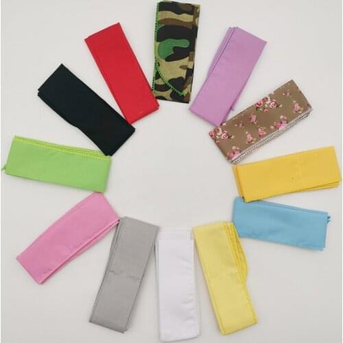 1Pc Many Colors For Choice Refreshing Non-toxic Neck Cooler Scarf Body Ice Cool Cooling Wrap Tie Headband Bandana Wrist Towel
