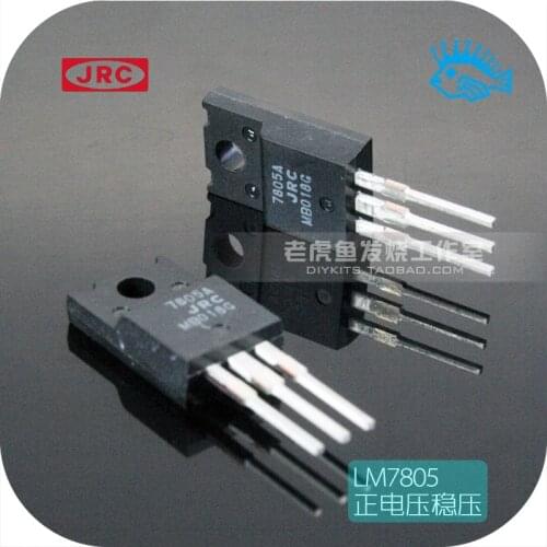 5pcs/50pcs Japan JRC NJM7805FA LM7805 three-terminal regulator integrated chip Positive voltage regulator TO-220F
