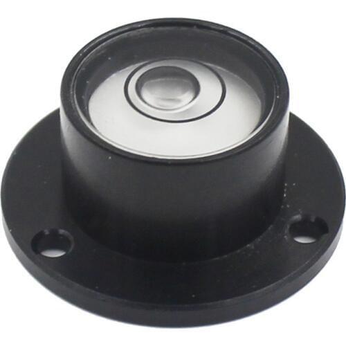 HACCURY Size 25.8*11.5mm Aluminium spirit level Flanges Water level indicator Mini bubble level with Mounting Holes