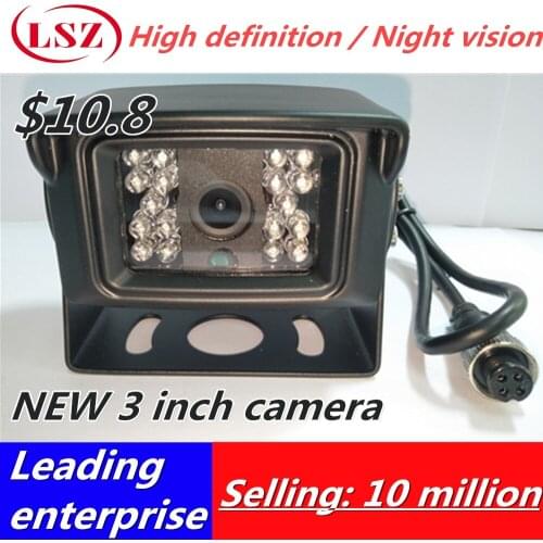 LSZ Full HD 3 inch square metal waterproof camera probe CMOS420TVL / 800TVL pixel infrared night vision spot wholesale