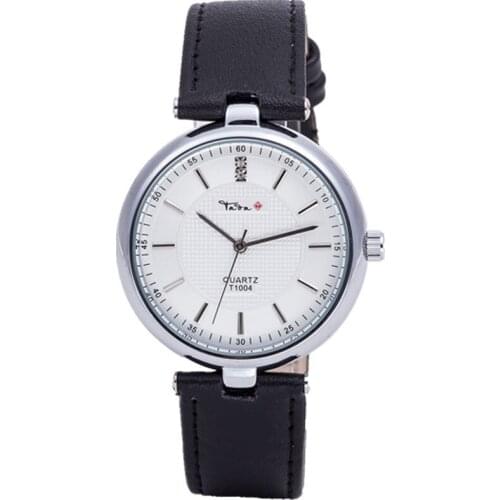 2018 new arrival tada brand luxury genuine leather strap fashion 30m waterproof dive high quality mens quartz wristwatches