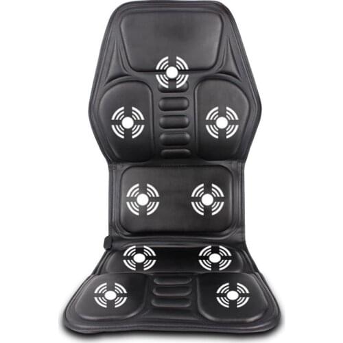 2019 new Car Home Office Full-Body Massage Cushion.Heat Vibrate Mattress.Back Neck Massage Chair Massage Relaxation Car Seat 12V