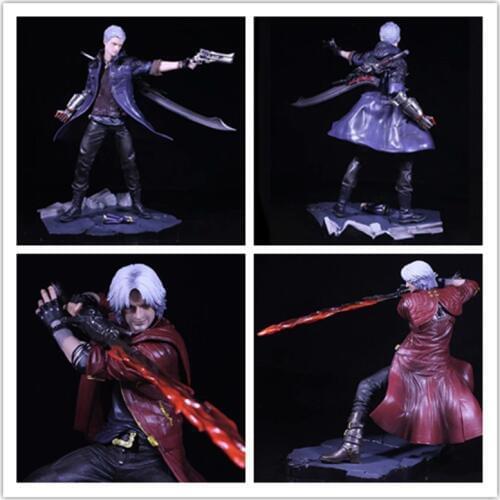 NEW HOT ARTFX J Devil May-Cry NERO DANTE Statue PVC Figure Collection Model Toy Gifts Doll