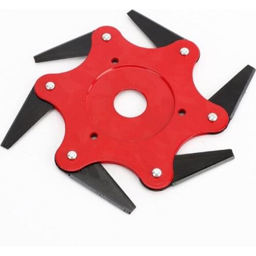 2019 Newest 3/4/5/6 Teeth Brush Cutter Blade Trimmer Metal Blades Trimmer Head 65Mn Garden Grass Trimmer Head For Lawn Mower