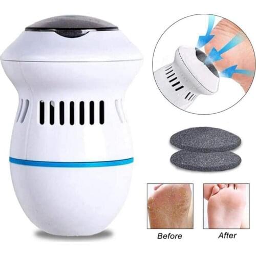 Portable Electric Feet Callus Removers Rechargeable Foot Grinder File Massager Pedicure Tools for Dry Hard Dead Cracked Skin