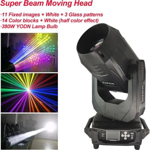 Professioal Stage Lighting 380W Super Beam Zoom Moving Head Light Spot Beam Disco DJ Light DMX512 Party Light For Big Music Show