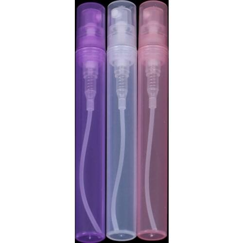 Empty 5ml Mini Plastic Spray Refillable Perfume Bottle Small Promotion Perfume Atomizer