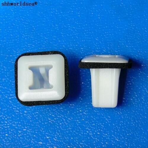 Shhworldsea auto plastic clip Rear Fender Lining Buckle for honda