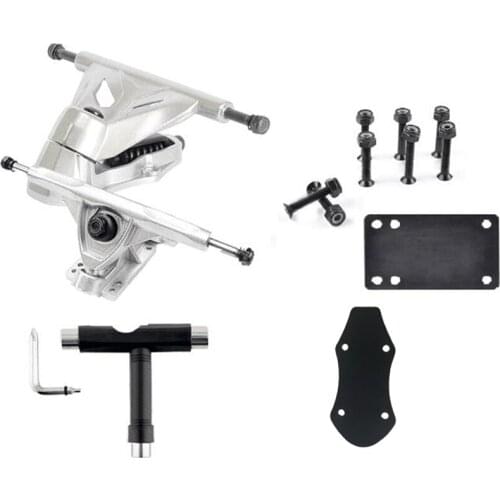 Skateboard Bracket Trucks 1Set of 6 Inch Surf Truck Surf Truck Skateboard Truck Gravity Casting Perfusion Bridge