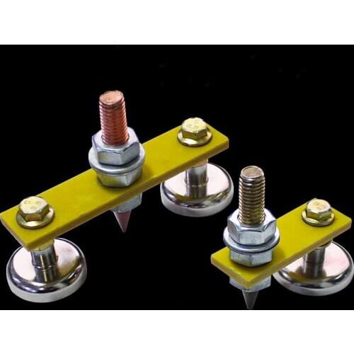 Welding Head Strong Magnetic Car Spotter Accessories Spot Earth Car Dent Repair Spare Parts Welding Machine Ground Connector Aut