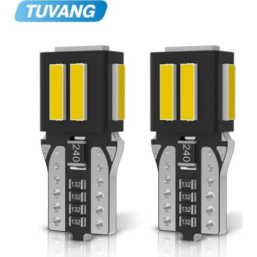 W5W LED Bulb T10 LED Lamp CANBUS Car Lights 7020 LED Chip SMD White 194 168 Clearance Lights Reading Interior License Plate Lamp