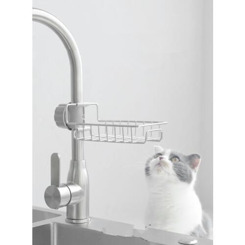 1PC Kitchen Practical Faucet Rack Detergent Sponge Storage Organizer Water Filtering Sundries Storage Shelf For Bathroom LF 237