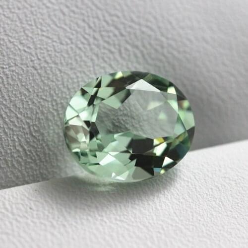 2248# Oval shape chrysoberyl tourmaline ornamental stones for rings bracelets mosaic DIY making faceted jewelry