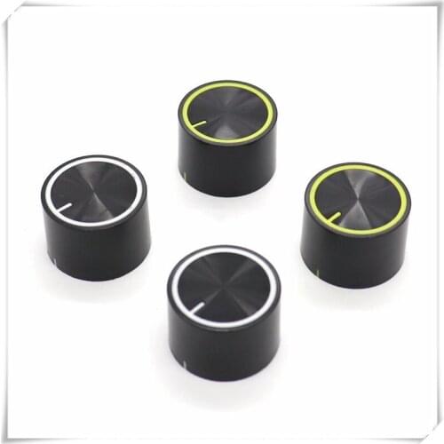 5 Pieces Plastic Flower Shaft Knob Diameter 25mm Height 17mm Potentiometer Encoder Knob Gear Shaped Inner Hole 6mm