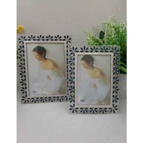 6/7 Inch Modern Simple Metal Photo Frame Living Room Ornaments