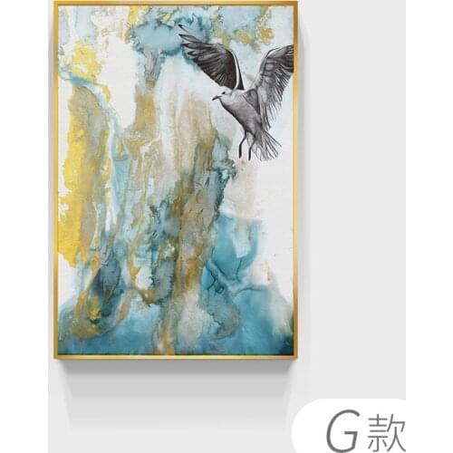 Abstract Oil Painting Print on Canvas Modern Animal Bird Print Picture Canvas Painting Wall Art Picture Painting for Home Decor