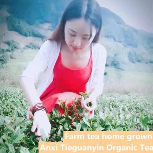Chinese Anxi Tiekuanyin Tea Fresh Green Oolong Tea Weight loss Tea BeautyPrevent Atherosclerosis Cancer Prevention Food