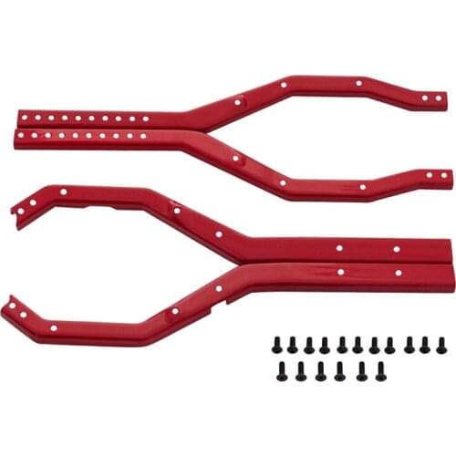 Metal Girder Side Frame Chassis Rails for 1/10 RC Crawler Axial SCX10 III AXI03007 Upgrade Parts Accessories