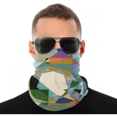 Sphere In Chaos Scarves Half Face Mask Unisex Fashion Neck Warmer Seamless Bandana Multi-functional Headband Biking Hiking