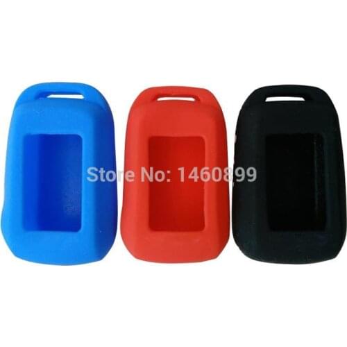 A92 Silicone Cover Key Case for Russian Two Way Car Alarm LCD Remote Control Keychain Starline A92 A94 V62 A62 A64 V92 V94 Key