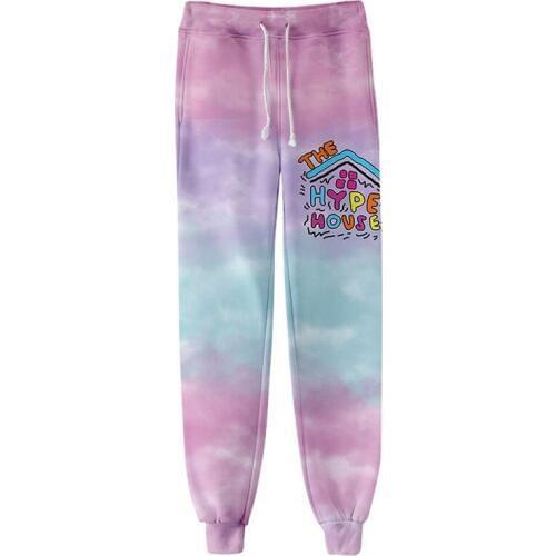 The Hype House Sweatpants Casual High Quality Charli D'Amelio Sport Trouser Pencil Pants Hot Cool Jogger Fashion Mid