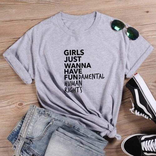 HUMAN RIGHTS Short Sleeve Cotton Tshirt Women Top O-neck Funny T Shirt Women Casual T Shirt Women Funny Tee Shirt Femme