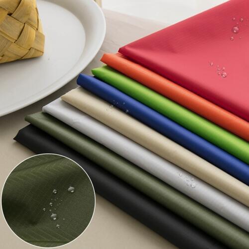 0.5 Yards 210T Pu Polyester Taffeta Waterproof Coated Fabric For Sewing Garden Awning Canopy Or Outdoor Camping Tent W13