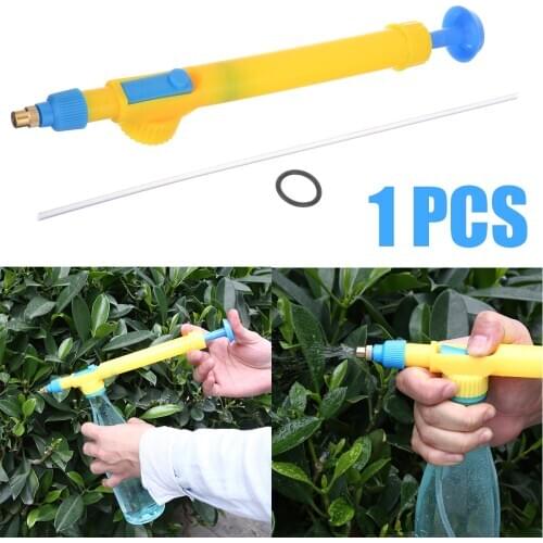 1pc Plastic Interface Juice Bottle Water Mini Sprayer Gun Pressure Pump Spray Water Bottle Spread Tool Gadren Watering Tools