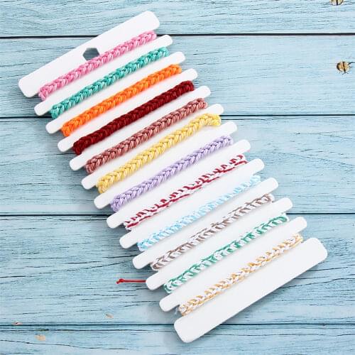 12Pcs Bohemia Vintage Braided Bracelet Set Handmade Colorful Woven Rope Chain Bracelets For Women Female Fashion Jewelry Gifts