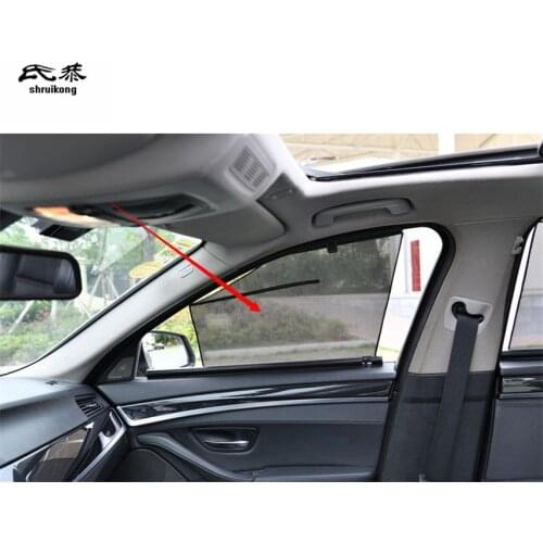 2pcs/lot flexible car door windows sun-shading curtain for Tesla model s model x car accessories