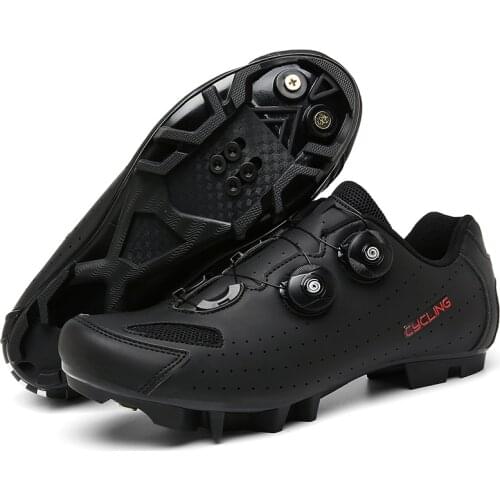 2021 NEW Mountain Bike Shoes Cycling MTB Sneakers Men Road Dirt Racing Women Bicycle Shoes Spd Speed Flat Cleat Biking Footwear