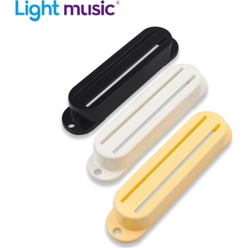 3pcs Dual Rail Humbucker Pickup Covers for ST/TL Style Electric Guitar Plastic Pickup Cover Case Electric Guitar Accessories