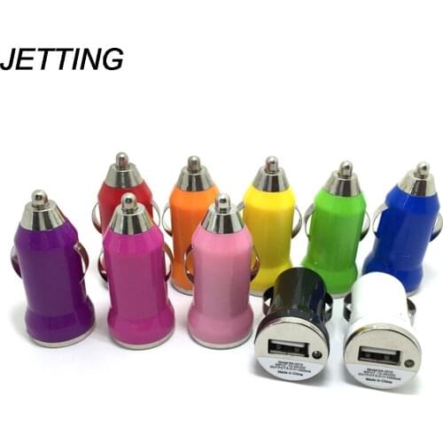 JETTING Power Adapter for iPhone 5 6 6S Ipad Samsung Tablet Random Color Universal 5V 3.1A USB Socket Charger USB Car Charger