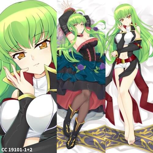 Anime CODE GEASS Lelouch of the Rebellion C.C. Dakimakura 2WAY Hugging Body Pillow Case Cosplay Game Otaku Pillow Cushion Cover