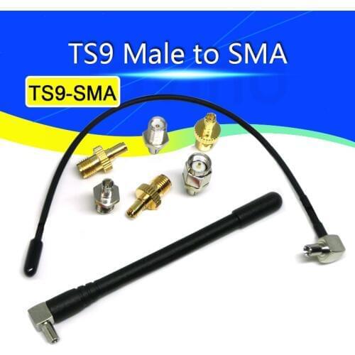 3G 4G Wireless Router Antenna TS9 Antenna for Wireless Router 5dbi Gain TS9 Adapter TS9 Male Plug To SMA Female Jack