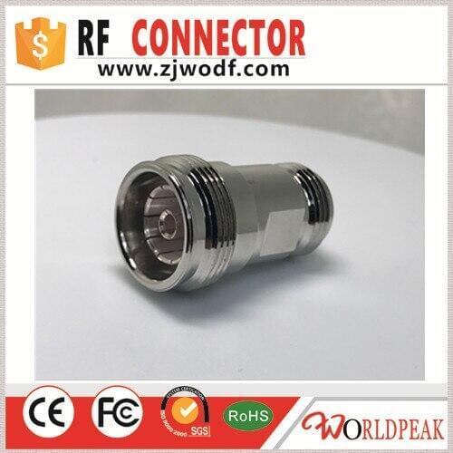 Free shipping 5 pcs Mini 7/16 Din 4.3/10 female jack to N female jack adapter rf coaxial adaptors