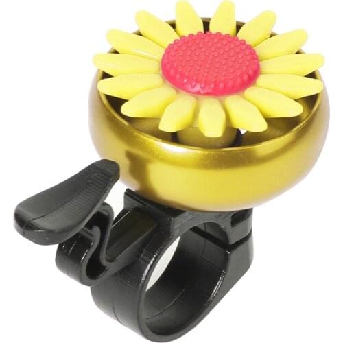 Kids Bicycle Bells Children Daisy Bike Ring Horn Clear and Loud Ringtone Alert Safety Horn Cycling Handlebar Child Alarm Warning