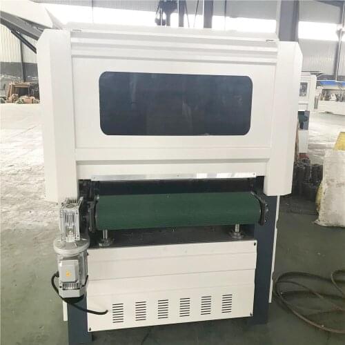 China Outstanding Woodworking Machinery MDF Cabinet Wood Brush Polish Sander Machine for Small Business