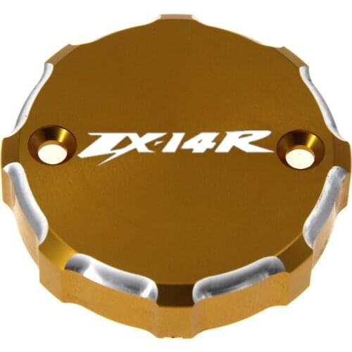 Motorcycle Front Brake Fluid Reservoir Cover Cap For Kawasaki ZX14R ZX 14R ZX-14R (ABS) Special Edition 2016