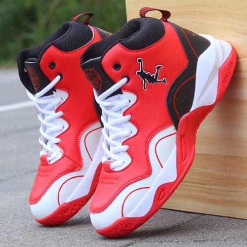 Man High-top jordans Basketball Shoes Mens Cushioning Light Basketball Sneakers Anti-skid Breathable Outdoor white Sports Shoes