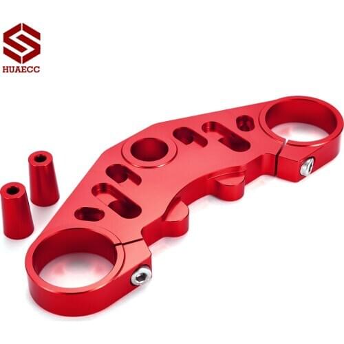 Motorcycle CNC Decal Sticker Pad Triple Tree Top Clamp Upper Front Protector for Yamaha YZF R15 V3 2017 2018 2019 2020