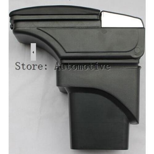Armrest Arm Rest Center Console Storage Box black for ford focus 2009-2011