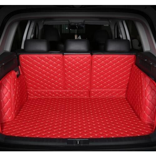 Full Surrounded Car Trunk Mats for X1X3X4X5X6 1 Series 5 Series GT Benz GLC260 GLA220GLKGLE320B200ML400 Q5 Q7 Q3 A3 A4L A6l