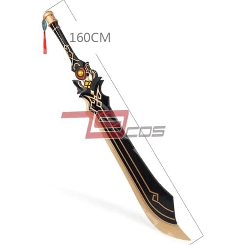 Hot Game Genshin Impact Sword Cosplay Replica Sword Decoration Figure Cosplay PVC Weapon Prop Christmas Decorative