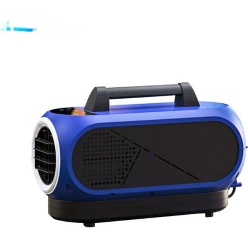 Portable Camping Use Outdoor DC24V Battery Power Mini Electric Tent Air Conditioner With USB ,LED Light