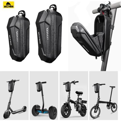 WILD MAN electric scooter bag Waterproof 2/2.5/3L Tool Dustproof Storage Case Mulifunctional Folding Bicycle Bag Accessories